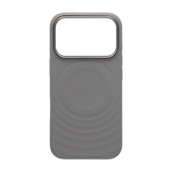 iPhone 17 Pro Deksel Silikon MagSafe Grå