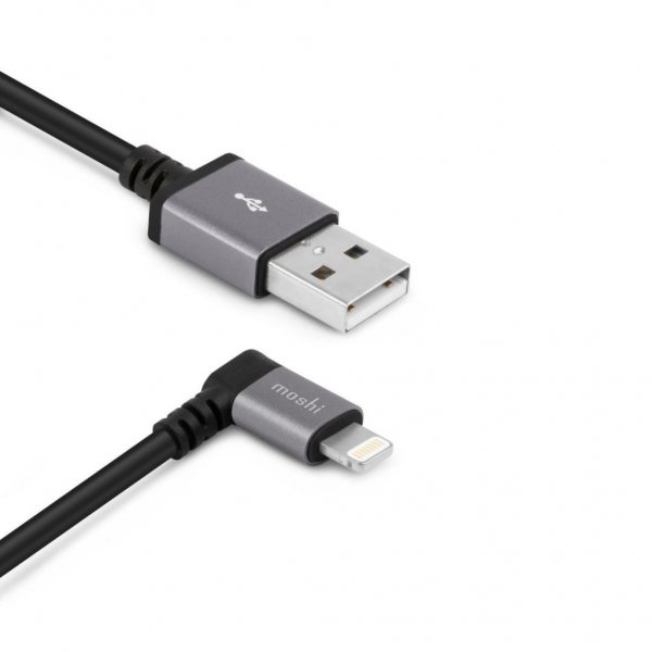 Moshi Lightning til USB -kabel Vinklet 1.5 m