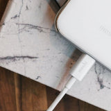 Moshi Kabel USB Cable with Lightning Connector 1 m Hvit
