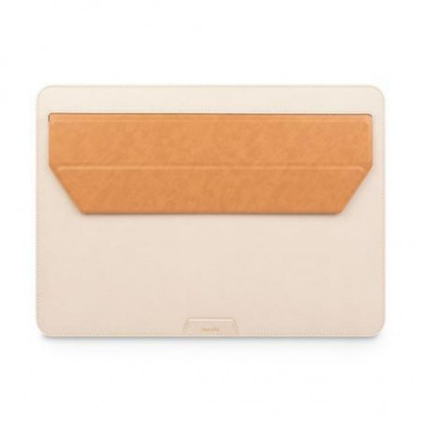 Moshi Sleeve Muse 3-in-1 Slim Laptop Sleeve Seashell White