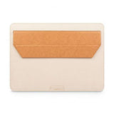 Moshi Sleeve Muse 3-in-1 Slim Laptop Sleeve Seashell White
