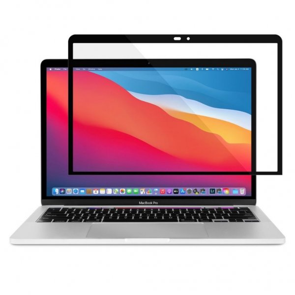 Moshi iVisor XT MacBook Air/Pro 13 Skjermbeskytter Fullsize Svart