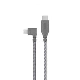 Moshi Integra kabel lyn til USB-C vinklet 1.5 m