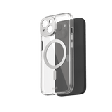 Moshi iPhone 15 Deksel iGlaze MagSafe Luna Silver