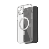 Moshi iPhone 15 Plus Deksel iGlaze MagSafe Luna Silver
