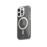 Moshi iPhone 15 Pro Deksel iGlaze MagSafe Luna Silver