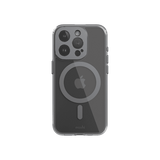 Moshi iPhone 15 Pro Deksel iGlaze MagSafe Meteorite Gray
