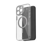 Moshi iPhone 15 Pro Max Deksel iGlaze MagSafe Meteorite Gray