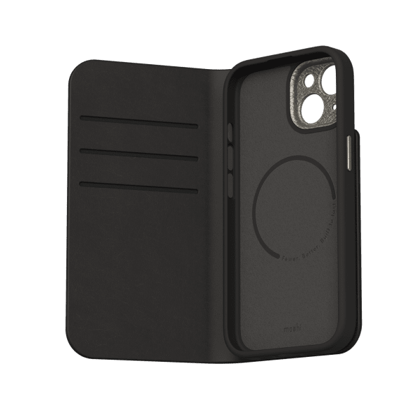 Moshi iPhone 15 Etui Overture MagSafe Midnight Black