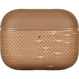 Pitaka AirPods Pro 3 Deksel Aramid Fiber Golden Glint