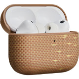 Pitaka AirPods Pro 3 Deksel Aramid Fiber Golden Glint
