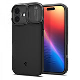Spigen iPhone 17 Deksel Optik Armor MagFit Svart