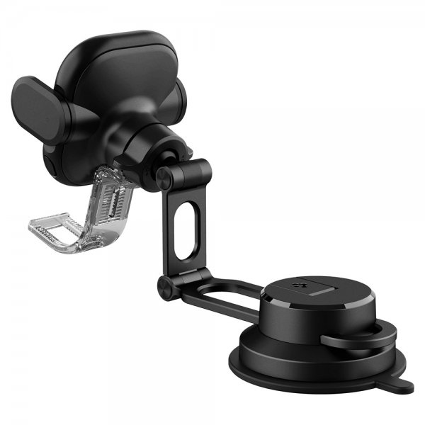 Spigen Mobilholder til bil OneTap Pro Dashboard Mount Charger 15W Svart