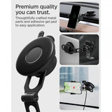 Spigen Mobilholder til bil OneTap Pro Dashboard Mount Charger 15W Svart