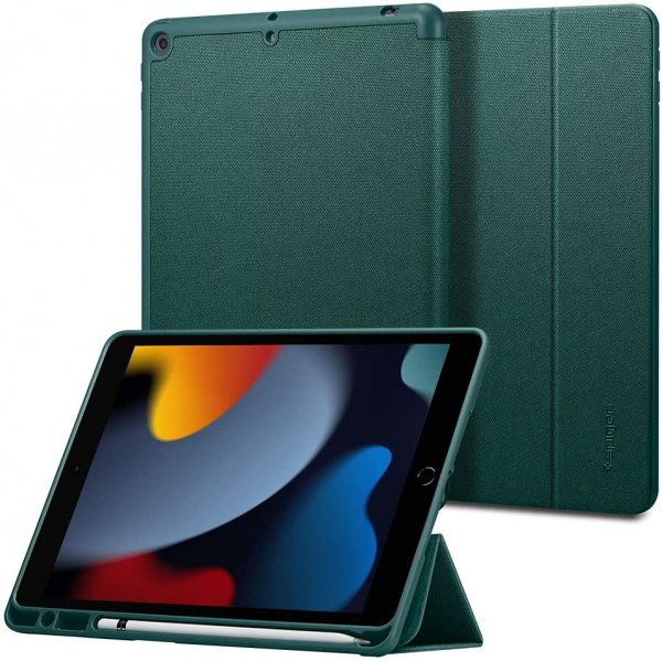 Spigen iPad 10.2 (gen 7/8/9) Etui Urban Fit Midnight Green