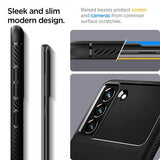 Spigen Samsung Galaxy S21 FE Deksel Rugged Armor Matte Black