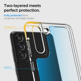 Spigen Samsung Galaxy S21 FE Deksel Ultra Hybrid Crystal Clear