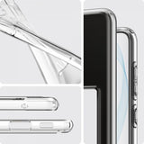 Spigen Samsung Galaxy S21 FE Deksel Crystal Slot Crystal Clear