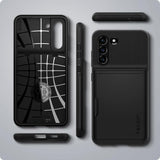 Spigen Samsung Galaxy S21 FE Deksel Slim Armor CS Svart