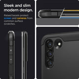 Spigen Samsung Galaxy S21 FE Deksel Tough Armor Svart