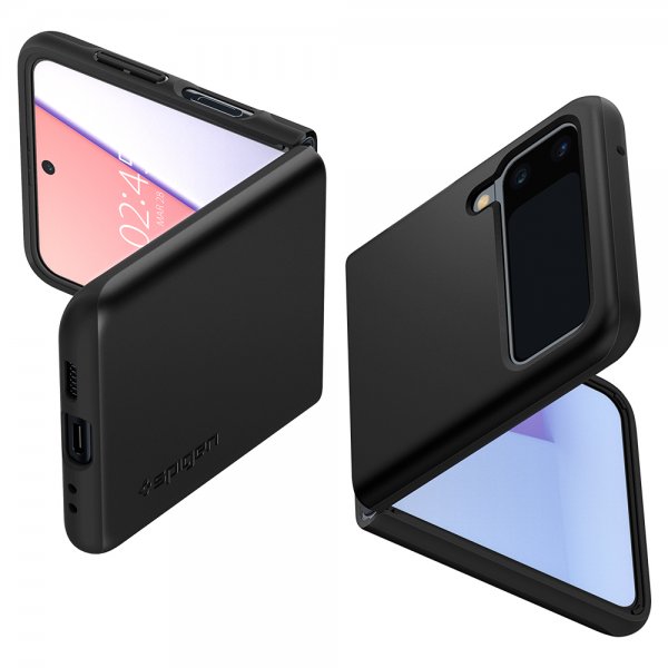 Spigen Samsung Galaxy Z Flip 3 Deksel Thin Fit Svart