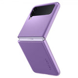 Spigen Samsung Galaxy Z Flip 3 Deksel Thin Fit Shiny Lavender
