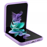Spigen Samsung Galaxy Z Flip 3 Deksel Thin Fit Shiny Lavender