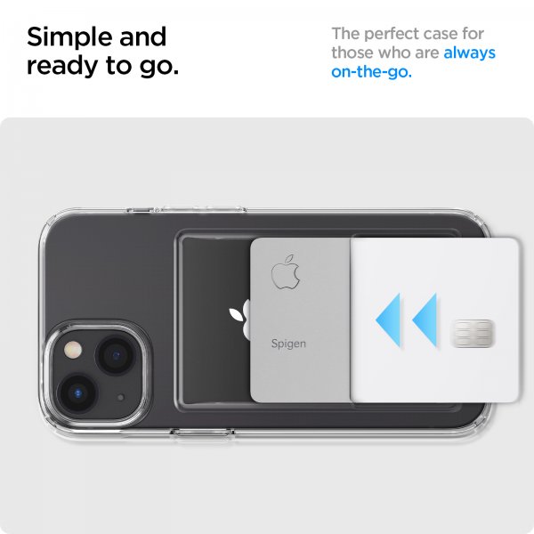 Spigen iPhone 13 Mini Deksel Crystal Slot Crystal Clear