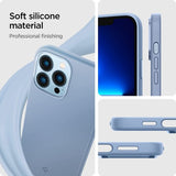 Spigen iPhone 13 Pro Max Deksel Silicone Fit Sierra Blue