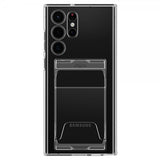 Spigen Samsung Galaxy S22 Ultra Deksel Crystal Slot Dual Crystal Clear