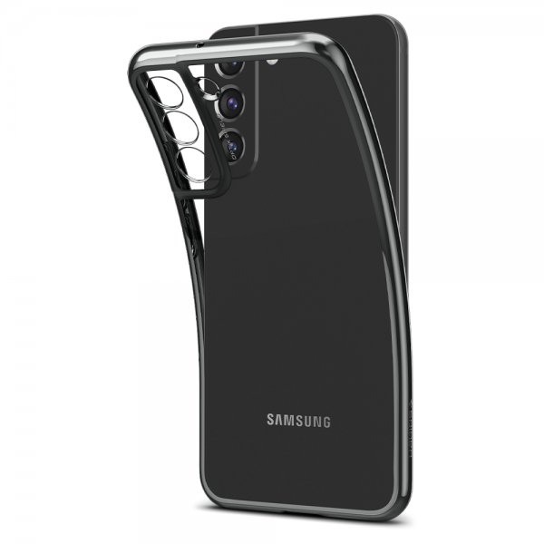 Spigen Samsung Galaxy S22 Plus Deksel Optik Crystal Chrome Gray