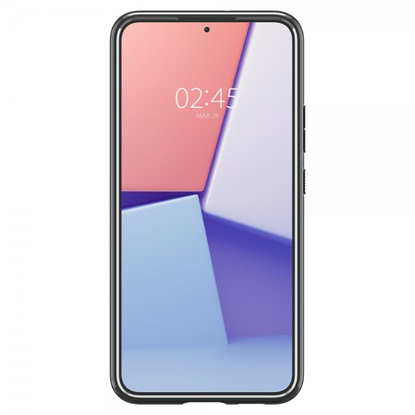 Spigen Samsung Galaxy S22 Plus Deksel Optik Crystal Chrome Gray