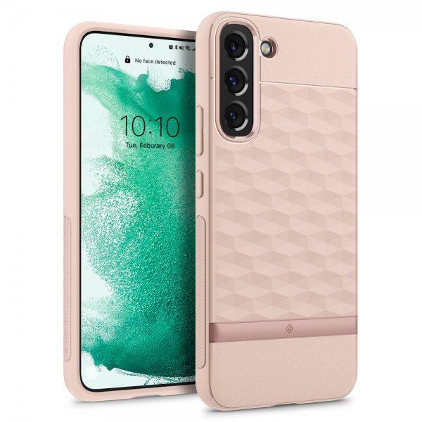 Caseology Samsung Galaxy S22 Plus Deksel Parallax Indi Pink