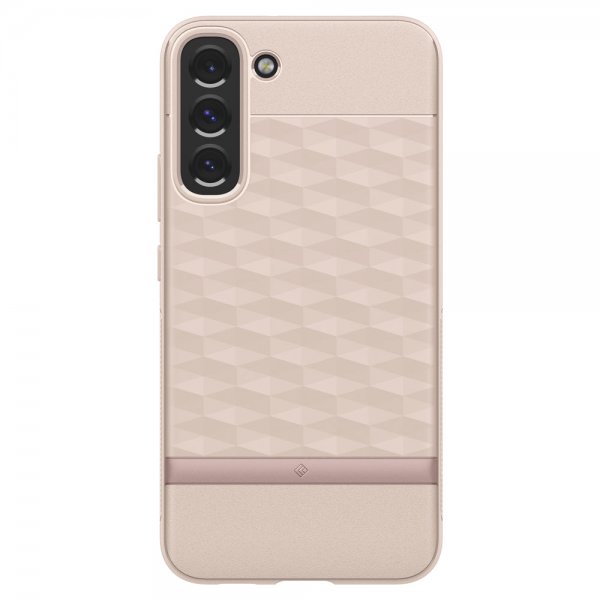 Caseology Samsung Galaxy S22 Plus Deksel Parallax Indi Pink