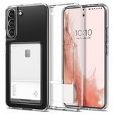Spigen Samsung Galaxy S22 Deksel Crystal Slot Crystal Clear