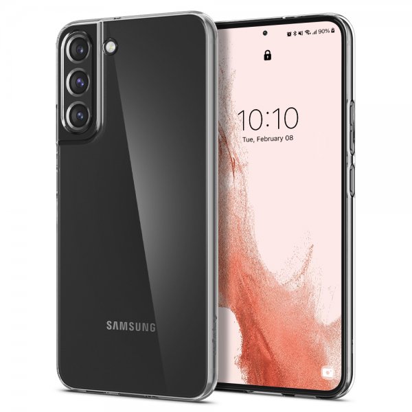 Spigen Samsung Galaxy S22 Deksel AirSkin Crystal Clear
