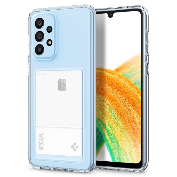 Spigen Samsung Galaxy A33 5G Deksel Crystal Slot Crystal Clear