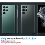 Spigen Samsung Galaxy S22 Ultra Deksel AirSkin Abyss Green