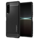 Spigen Sony Xperia 5 IV Deksel Rugged Armor Matte Black