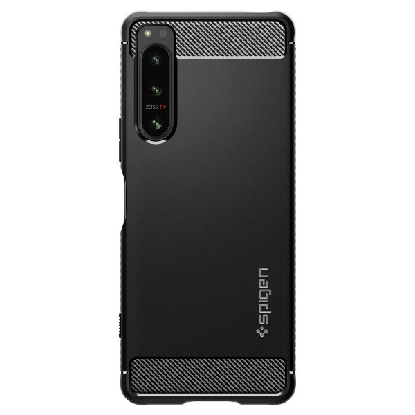 Spigen Sony Xperia 5 IV Deksel Rugged Armor Matte Black