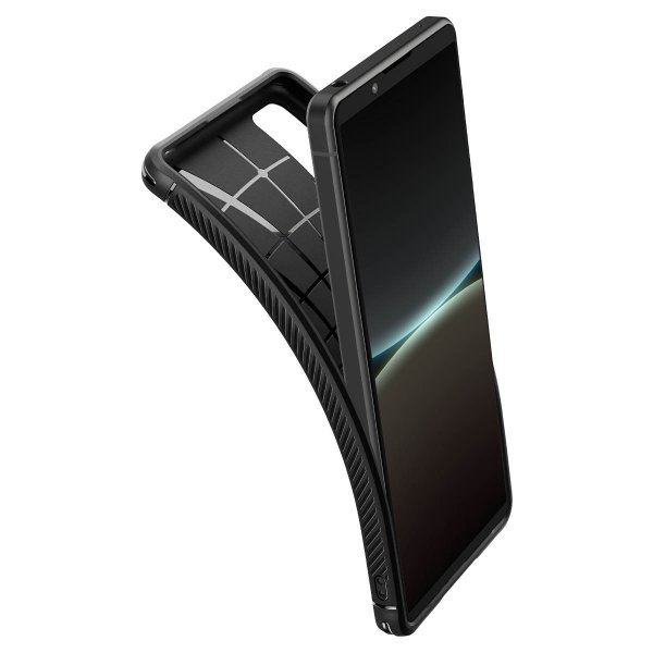 Spigen Sony Xperia 5 IV Deksel Rugged Armor Matte Black