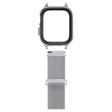 Spigen Apple Watch 45mm Armbånd Metal Fit Pro Sølv