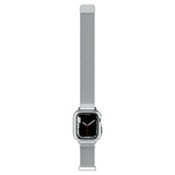 Spigen Apple Watch 40mm Armbånd Metal Fit Pro Sølv