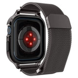 Spigen Apple Watch 40mm Armbånd Metal Fit Pro Graphite