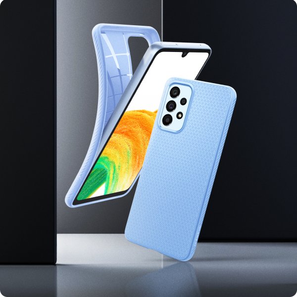 Spigen Samsung Galaxy A33 5G Deksel Liquid Air Cream Blue