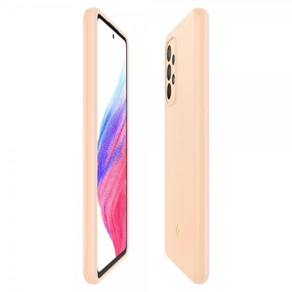 Spigen Samsung Galaxy A53 5G Deksel Thin Fit Cotton Peach