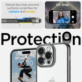 Spigen iPhone 14 Pro Max Deksel Optik Crystal Chrome Gray