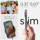 Spigen iPhone 14 Plus Deksel Optik Crystal Chrome Gray