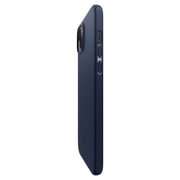 Spigen iPhone 14 Plus Deksel Mag Armor MagFit Navy Blue