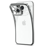 Spigen iPhone 14 Pro Deksel Optik Crystal Chrome Gray